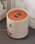 Chanor Leather 2 - Drawer Nightstand - From Where - 