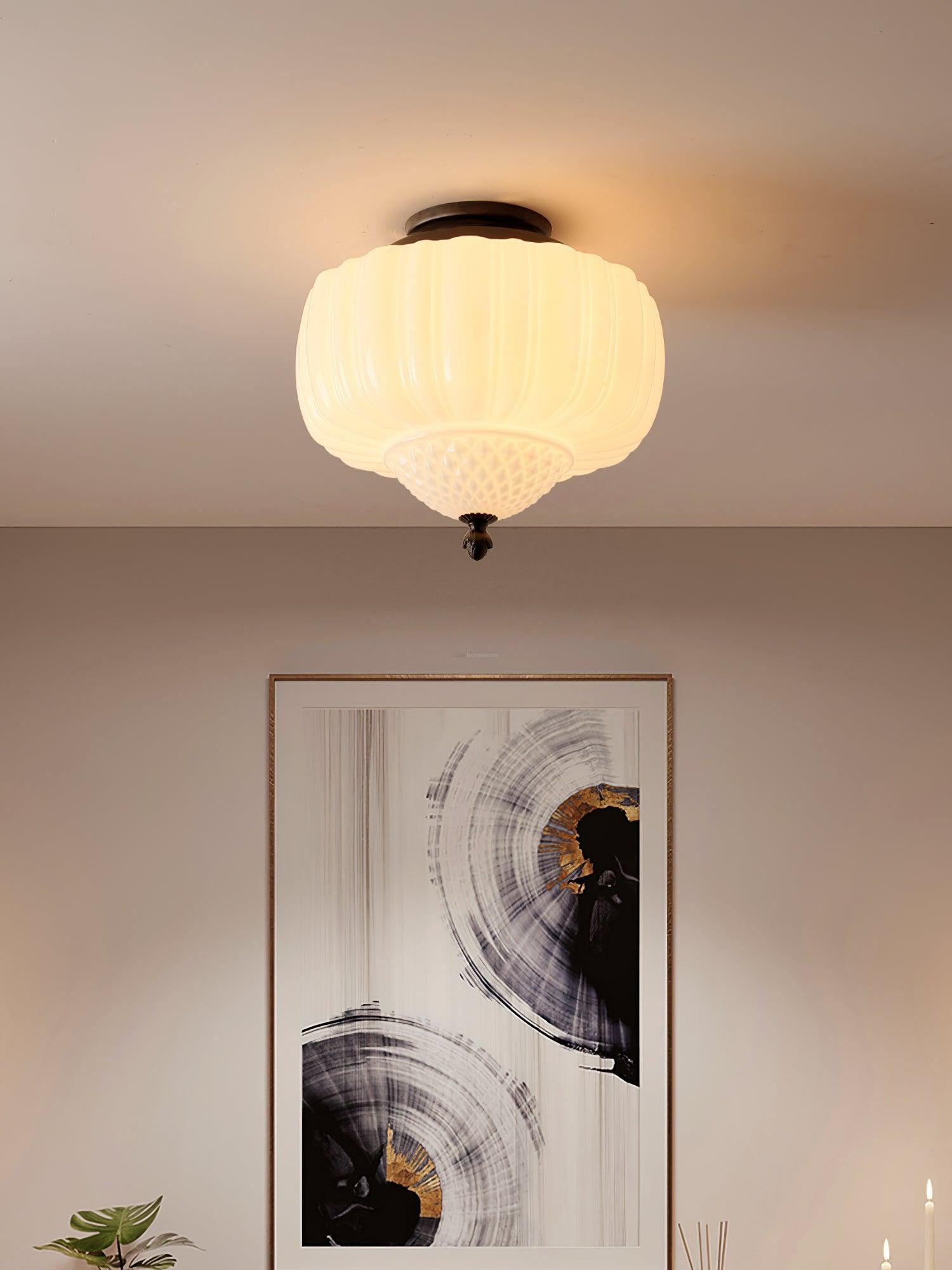 Charles Edwards Taper Flush Mount - From Where - 