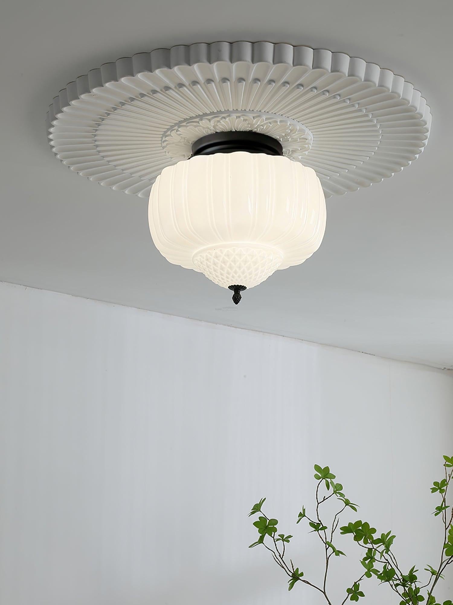 Charles Edwards Taper Flush Mount - From Where - 