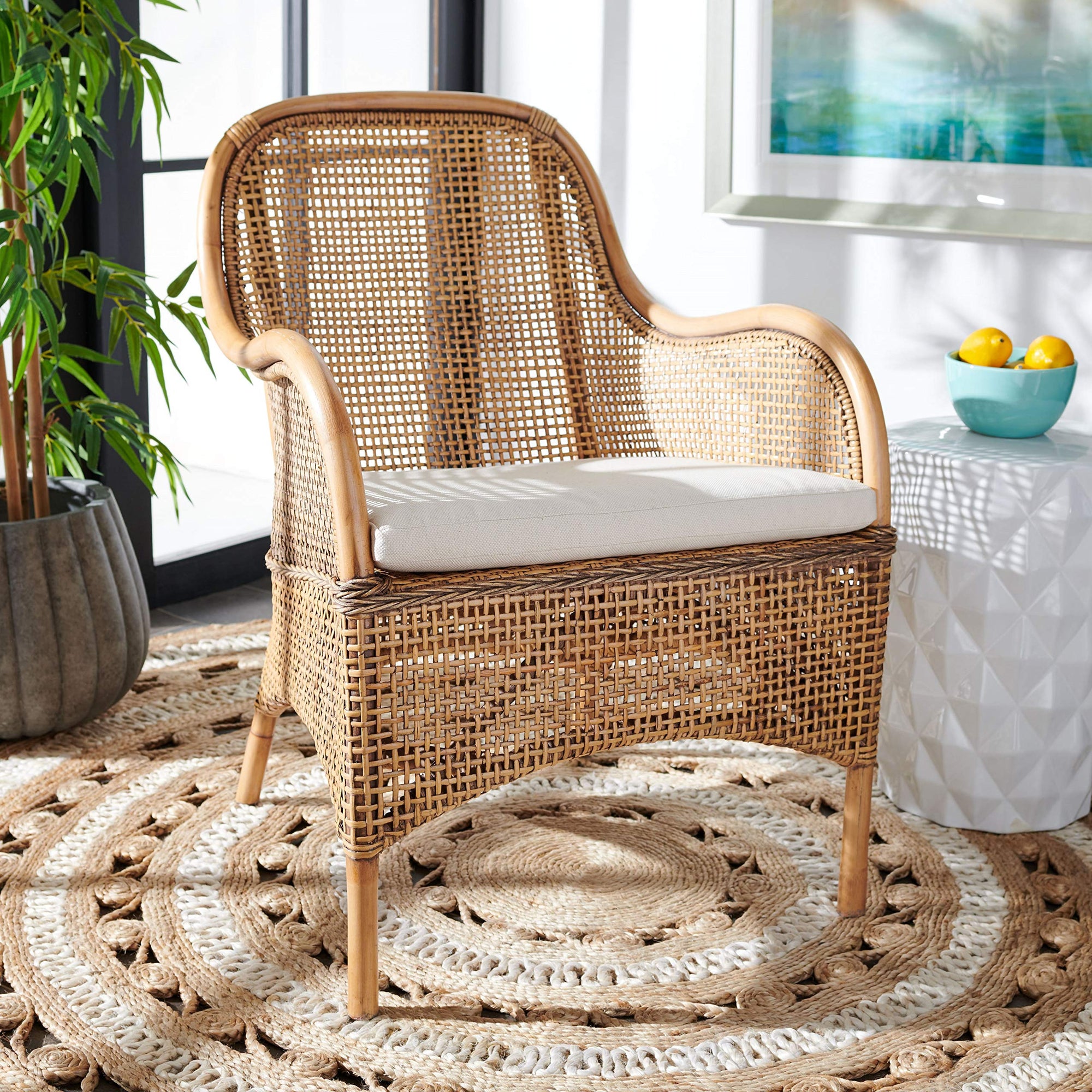 Charlie Cushioned Accent Chair - From Where - 