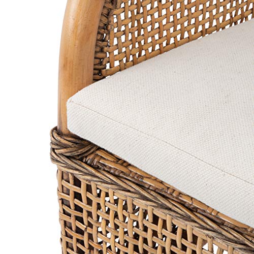 Charlie Cushioned Accent Chair - From Where - 