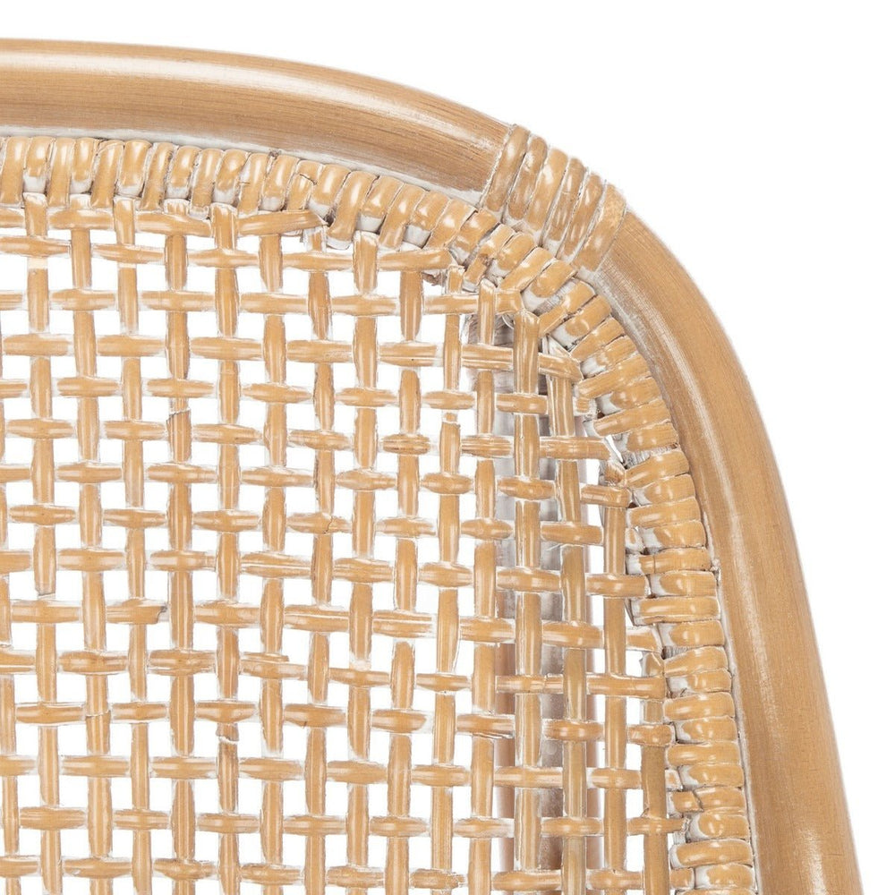 Charlie Rattan Accent Chair W/ Cushion - From Where Finds - 