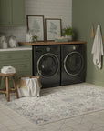 Charlisa Washable Faded Snowflake Rug - From Where Finds - 