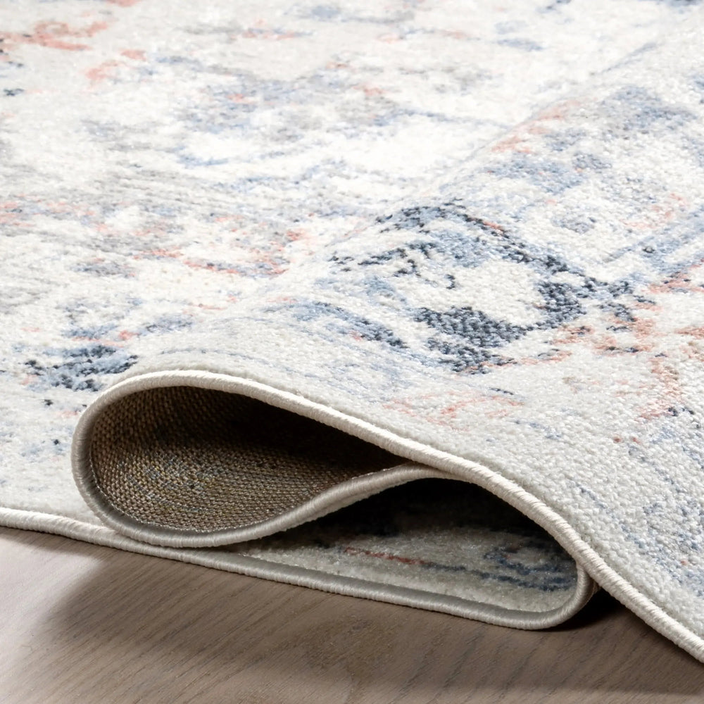 Charlisa Washable Faded Snowflake Rug - From Where Finds - 
