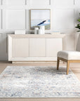 Charlisa Washable Faded Snowflake Rug - From Where Finds - 