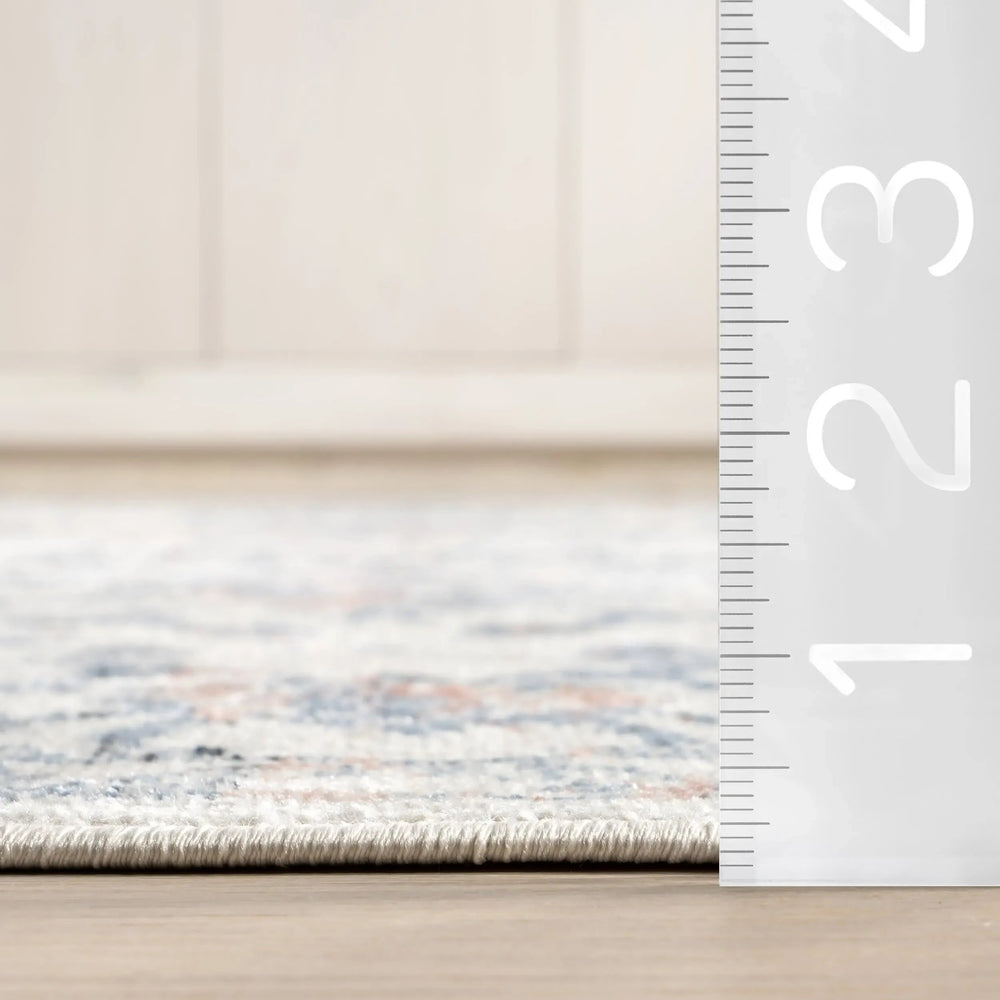 Charlisa Washable Faded Snowflake Rug - From Where Finds - 