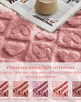 Checkered Hearts Throw Blanket - From Where - 