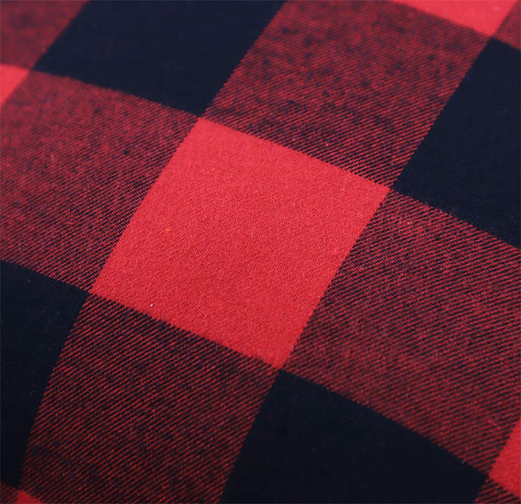 Checkered Throw Pillow Covers (Set of 2) - From Where - 