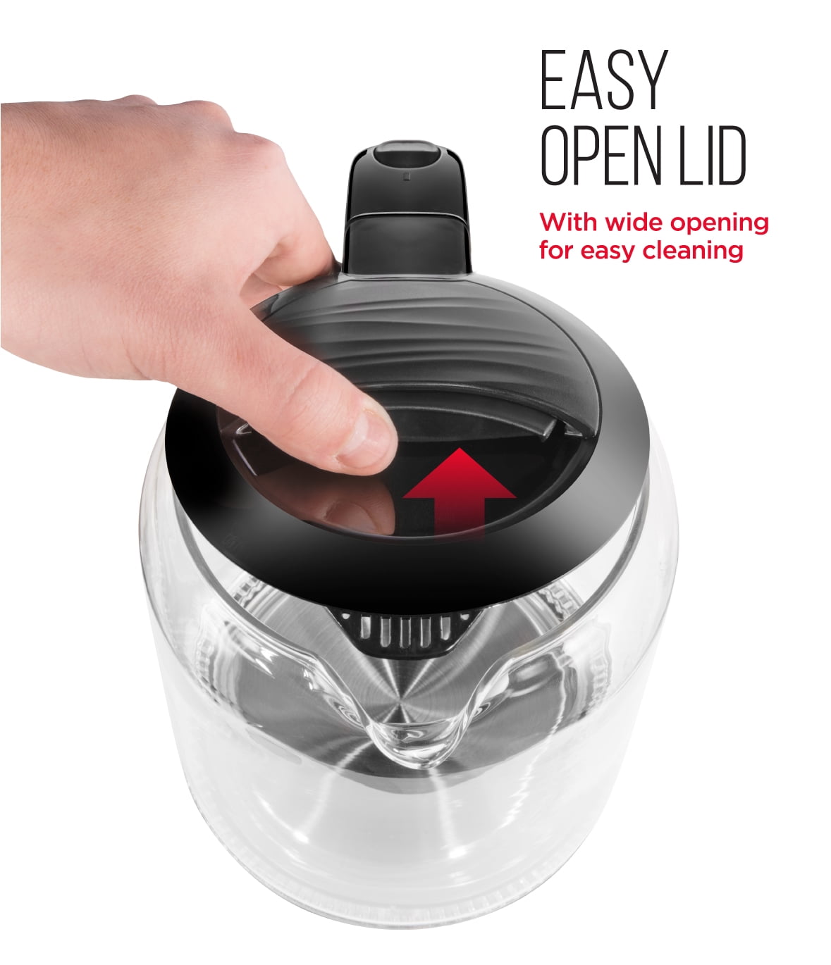 Chefman 1.7 Liter Electric Glass Kettle - From Where - 