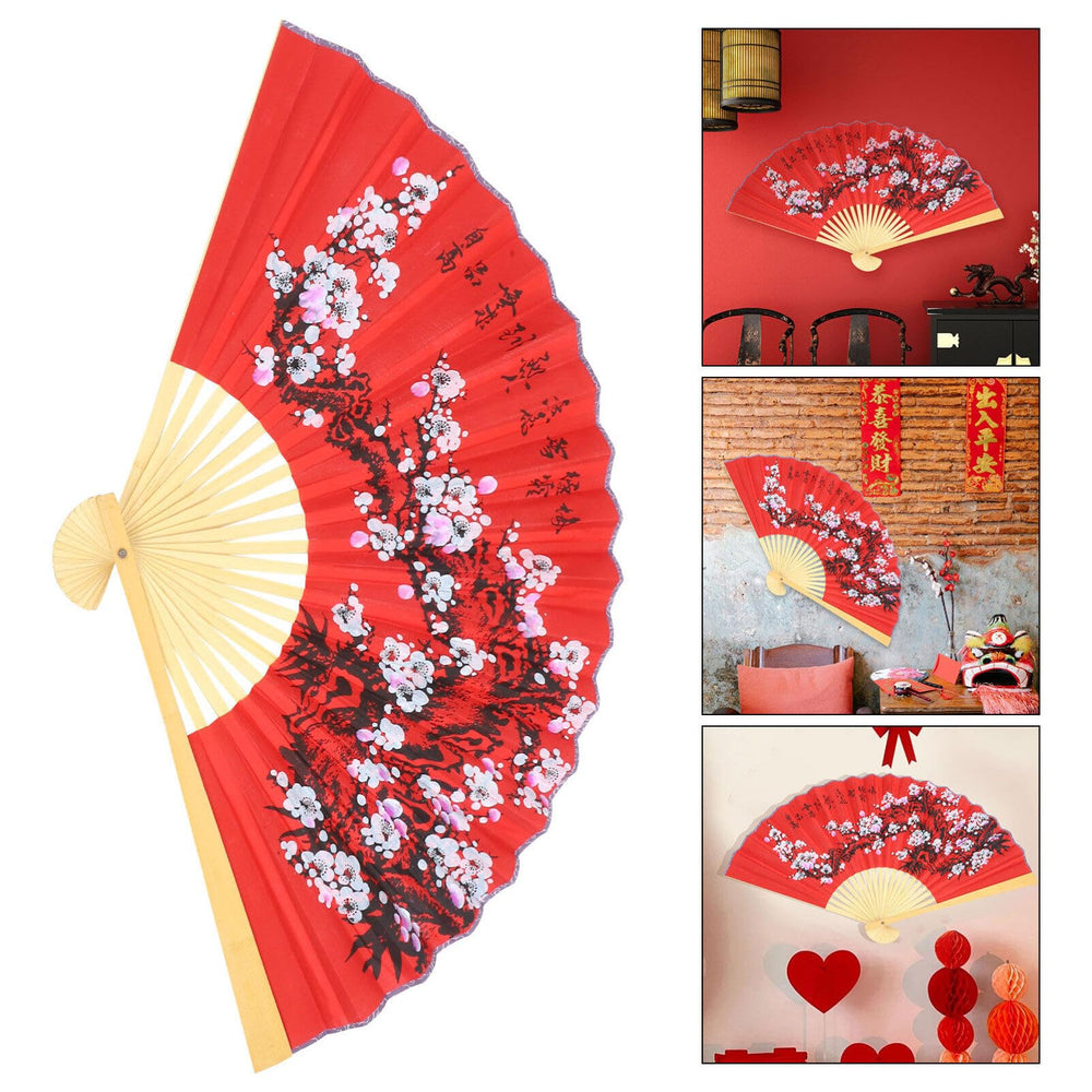 Cherry Blossom Flowers Giant Fan Wall Decor - From Where - 