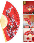 Cherry Blossom Flowers Giant Fan Wall Decor - From Where - 