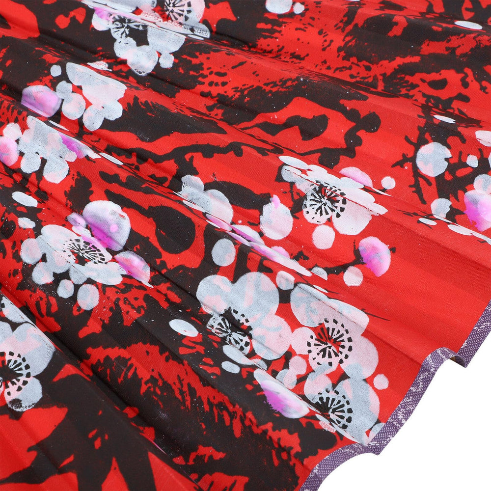 Cherry Blossom Flowers Giant Fan Wall Decor - From Where - 