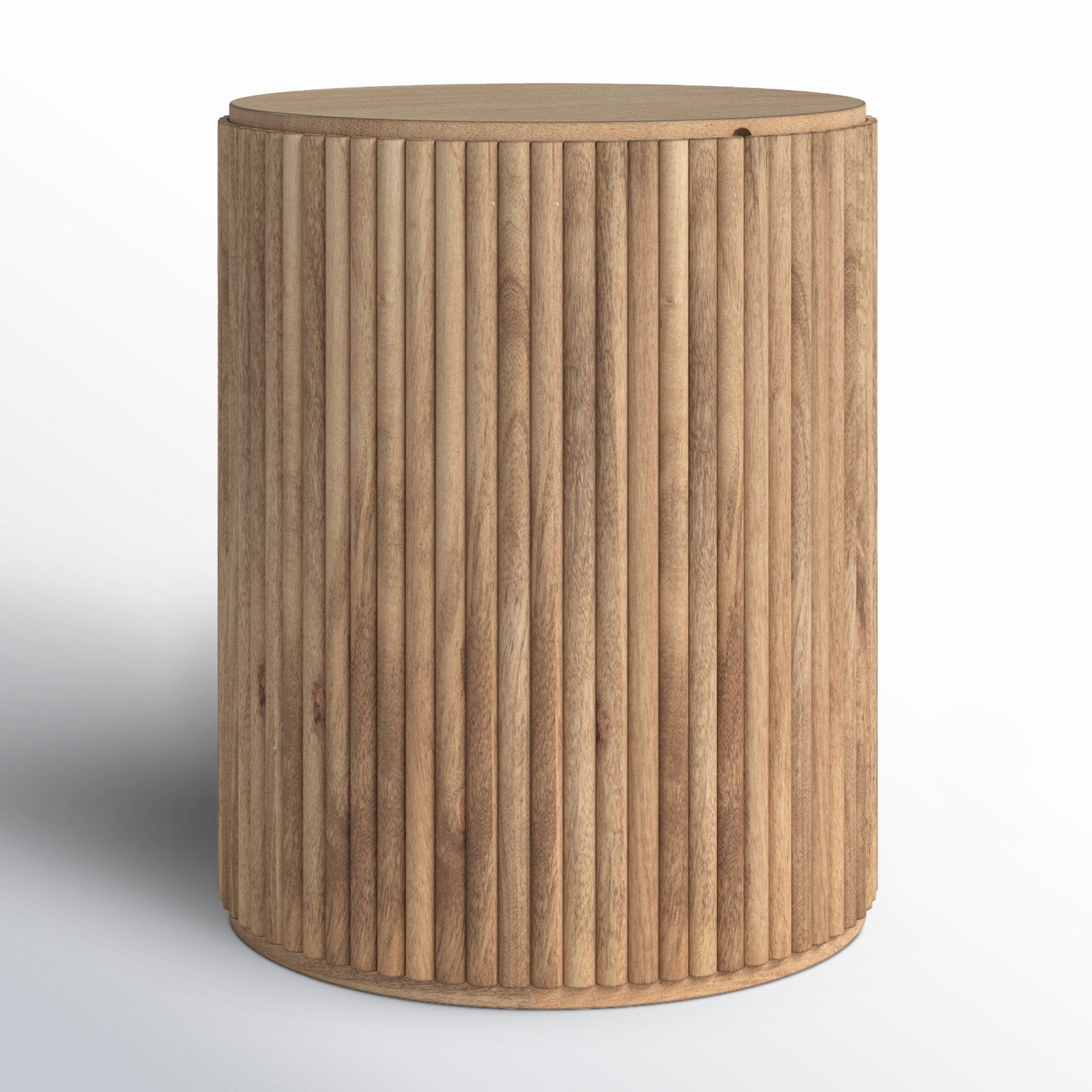Chessa Solid Wood End Table - From Where - 
