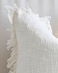 Chic Fringed Pillow Cover (Set of 2) - From Where - 