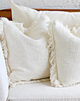 Chic Fringed Pillow Cover (Set of 2) - From Where - 
