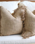 Chic Fringed Pillow Cover (Set of 2) - From Where - 