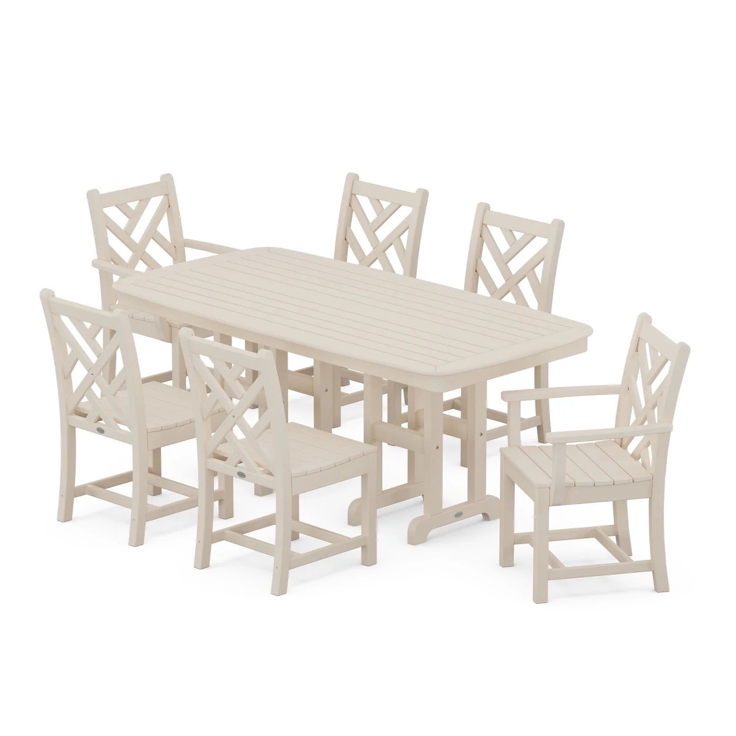Chippendale 7 - Piece Dining Set - From Where - 