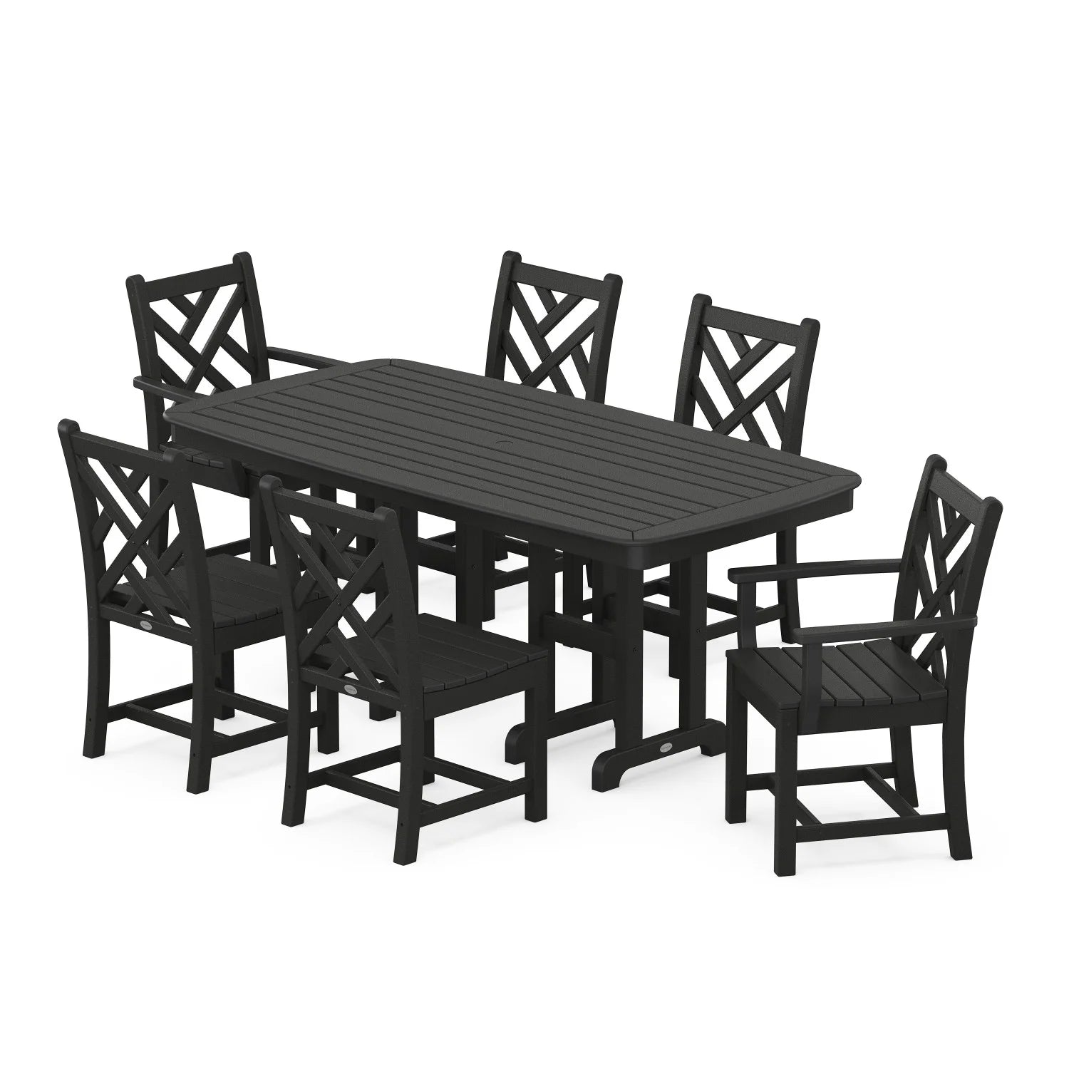 Chippendale 7 - Piece Dining Set - From Where - 