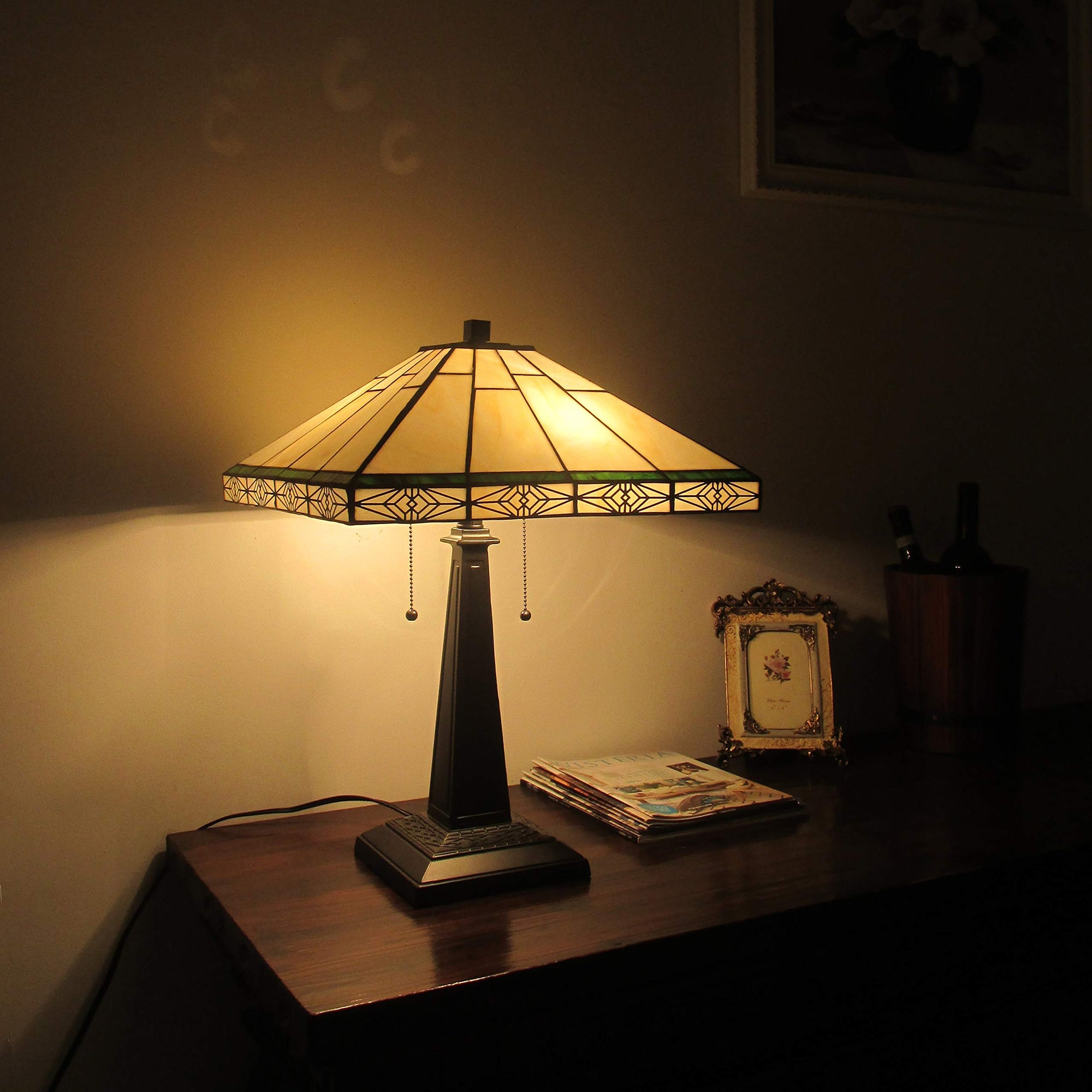 Chloe Multi - Colored Table Lamp - From Where - 