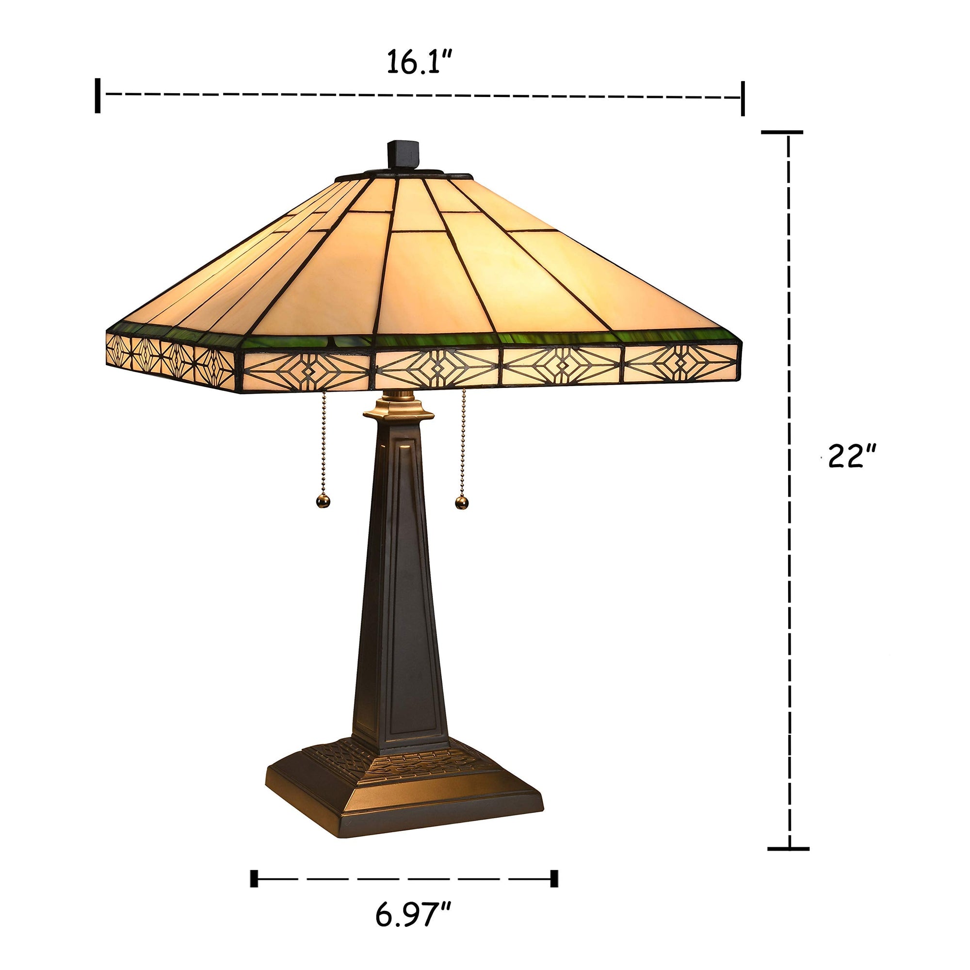 Chloe Multi - Colored Table Lamp - From Where - 