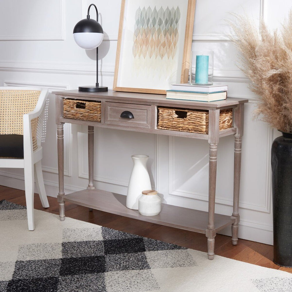 Christa Console Table With Storage - From Where Finds - 
