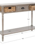 Christa Vintage Console Table - From Where - 