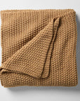 Chunky Knit Bed Blanket - From Where - 