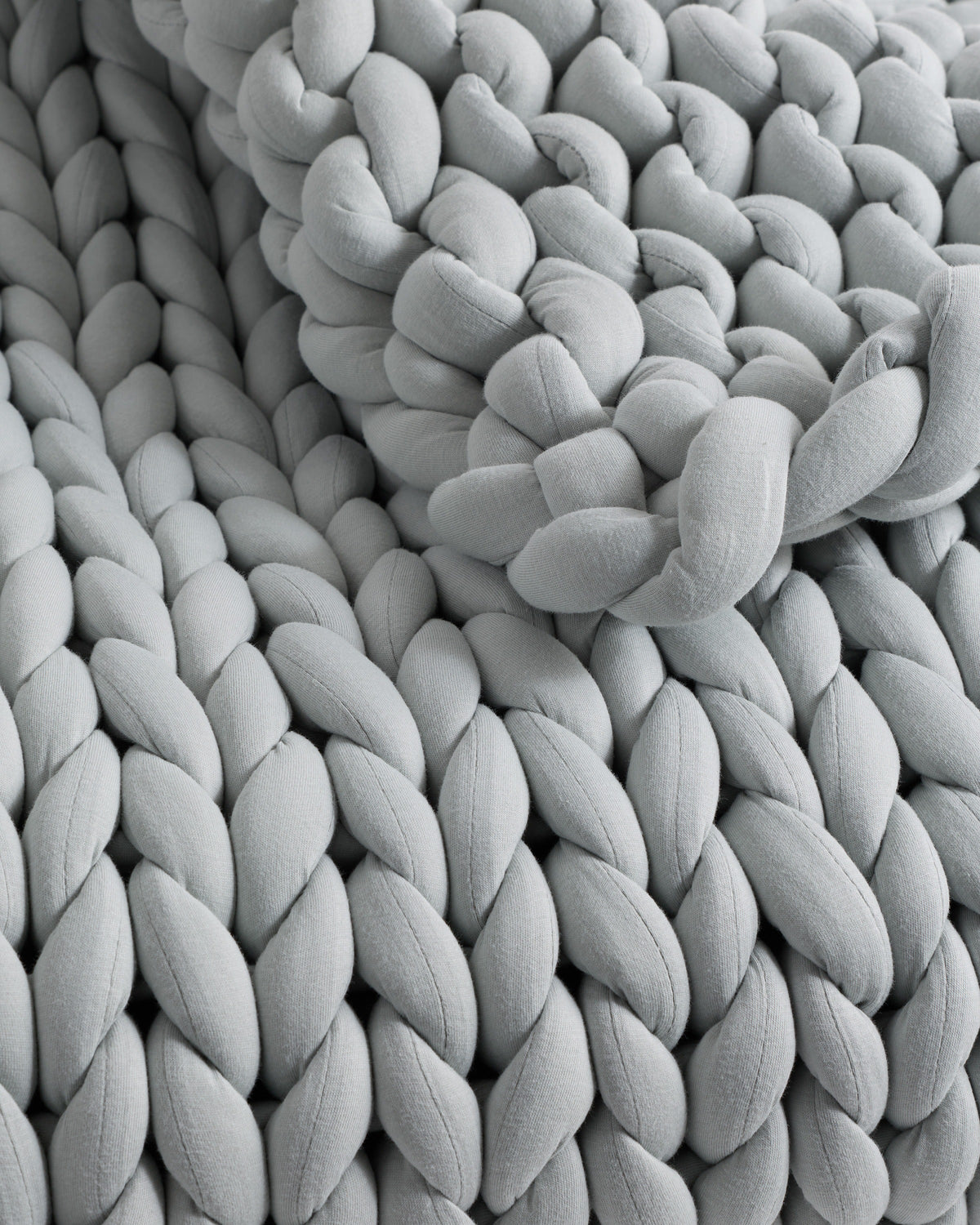 Chunky Knit Weighted Blanket - From Where Finds -