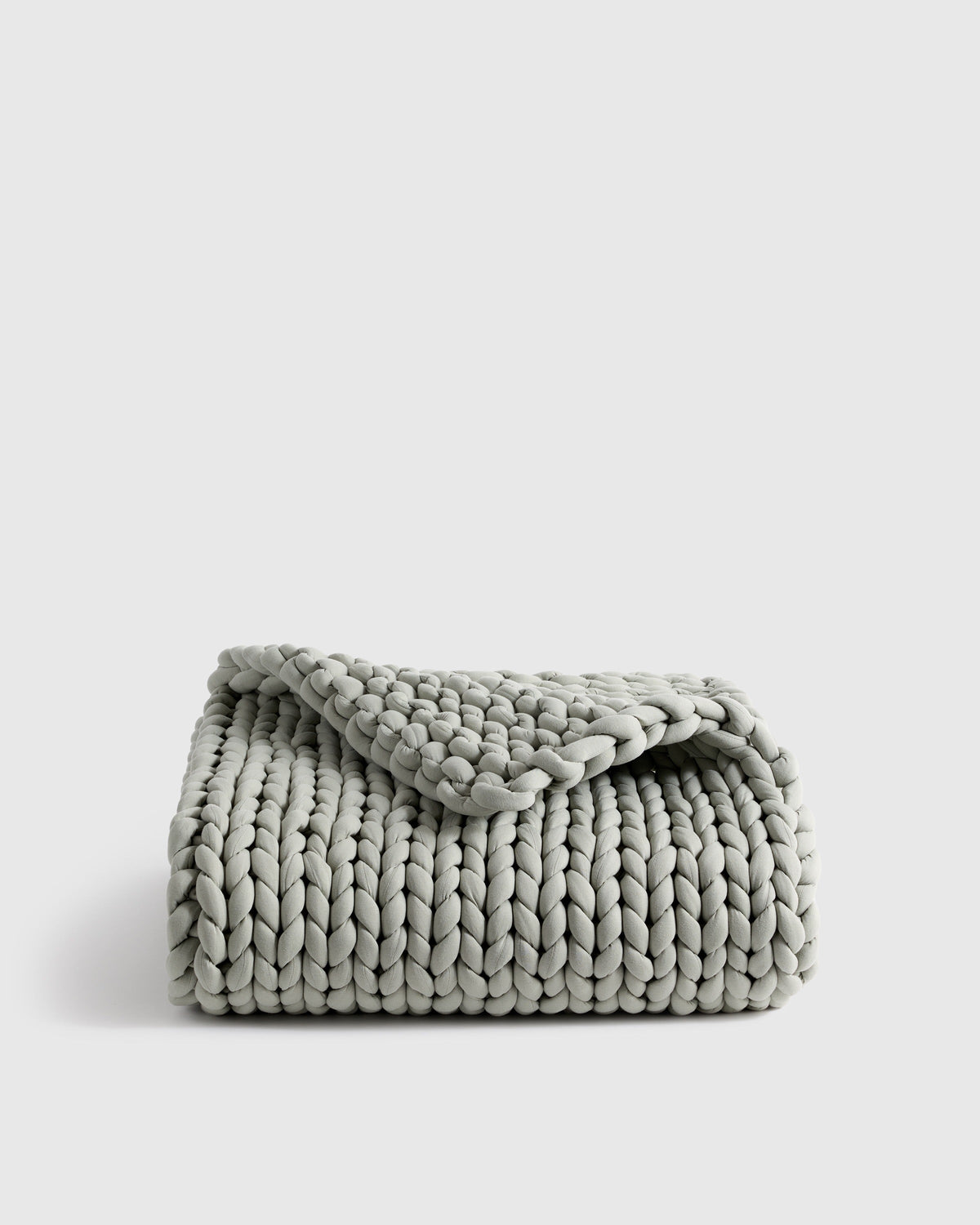 Chunky Knit Weighted Blanket - From Where Finds -