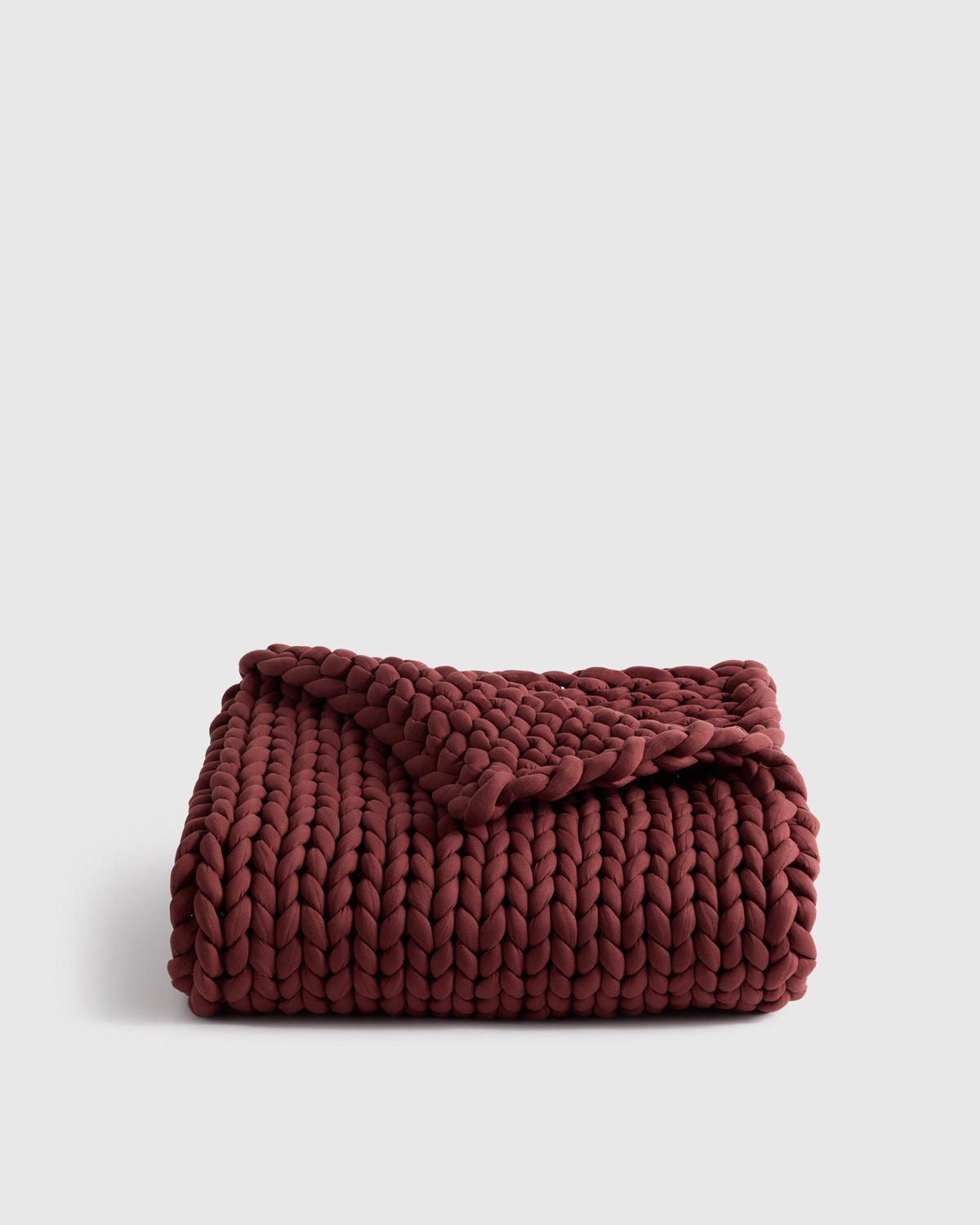 Chunky Knit Weighted Blanket - From Where Finds -