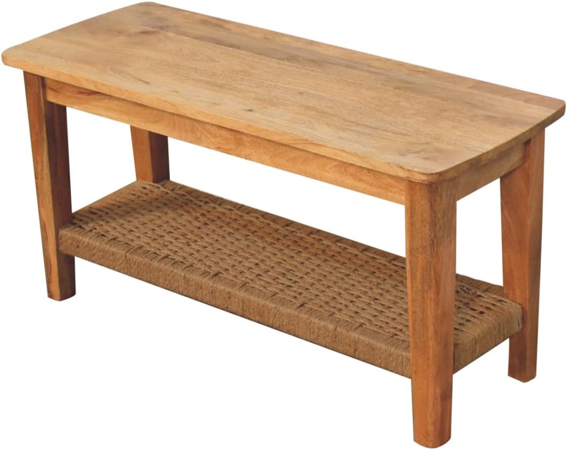 Chunky Woven Shelf and Coffee Table - From Where - 