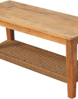 Chunky Woven Shelf and Coffee Table - From Where - 