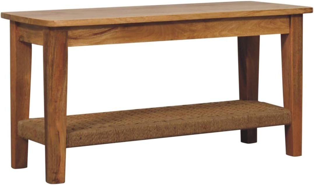 Chunky Woven Shelf and Coffee Table - From Where - 