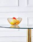 Circular Modern Glass Table - From Where - 
