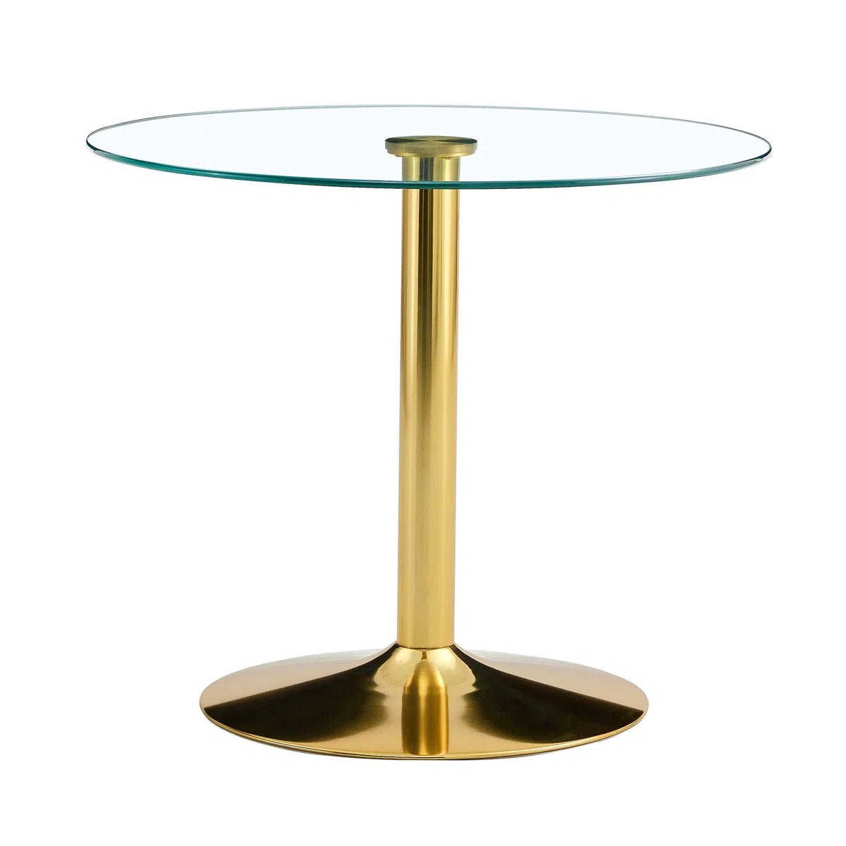 Circular Modern Glass Table - From Where - 