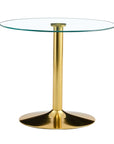 Circular Modern Glass Table - From Where - 