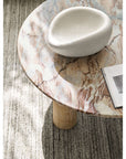 Cirro White Ceramic Centerpiece Bowl 16" - From Where - 