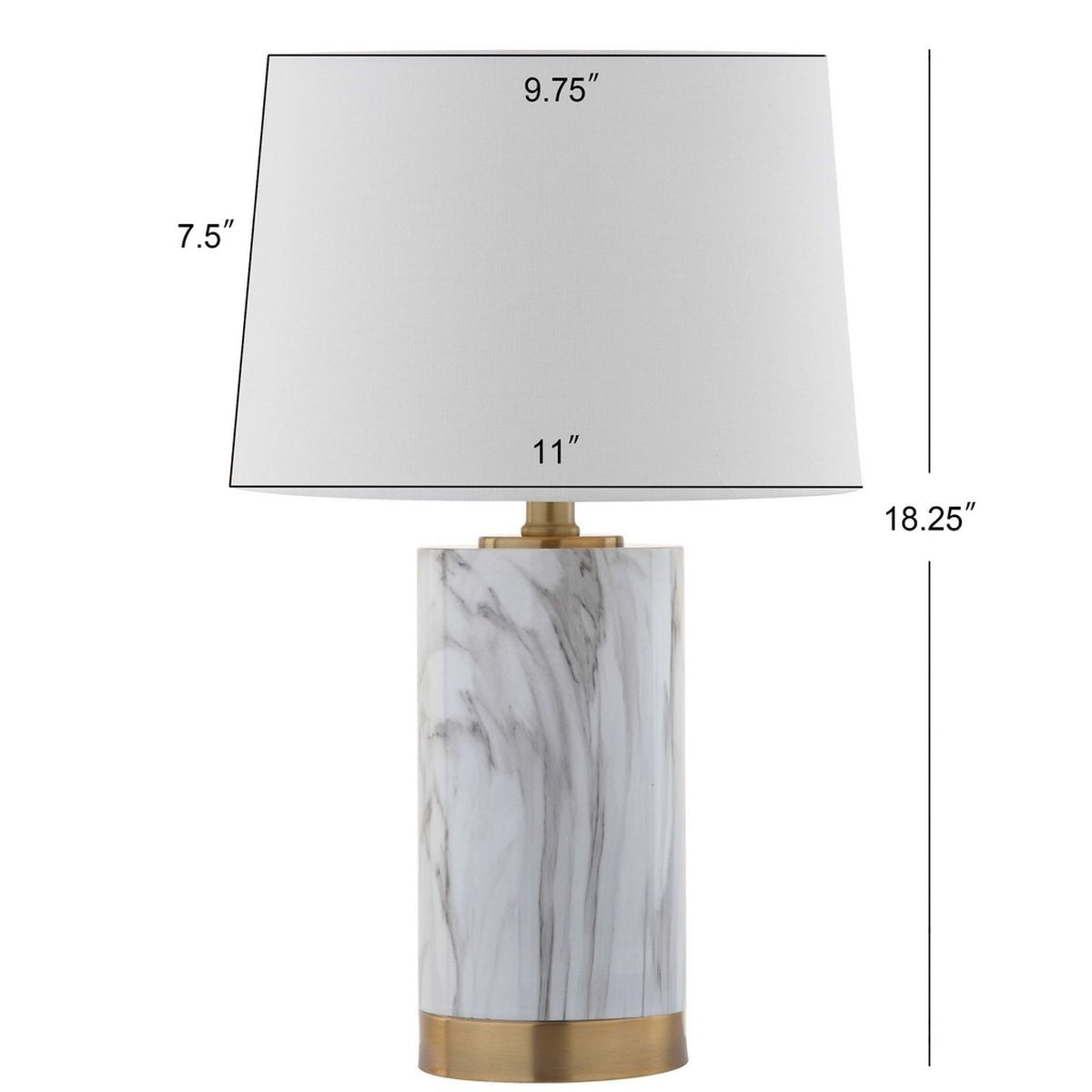 Clarabel Marble Table Lamp - From Where Finds - 
