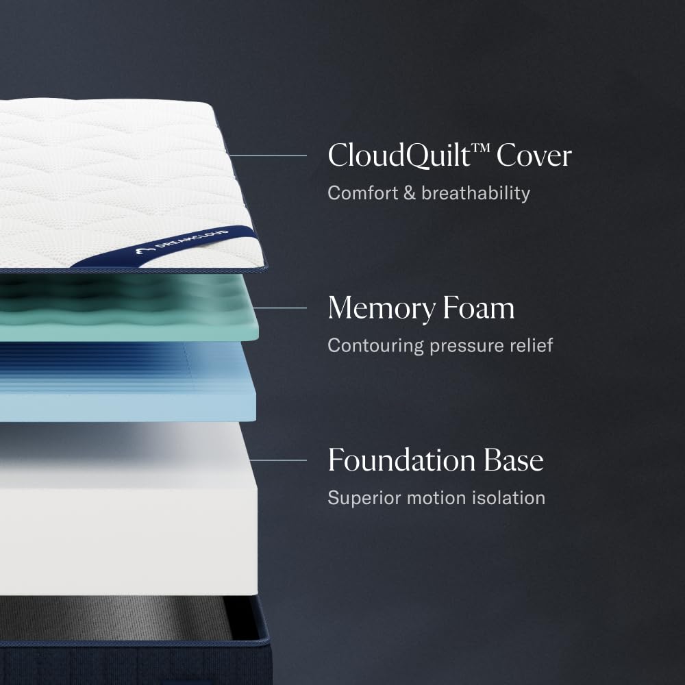 Classic 12" Queen Memory Foam Mattress - From Where Finds - 