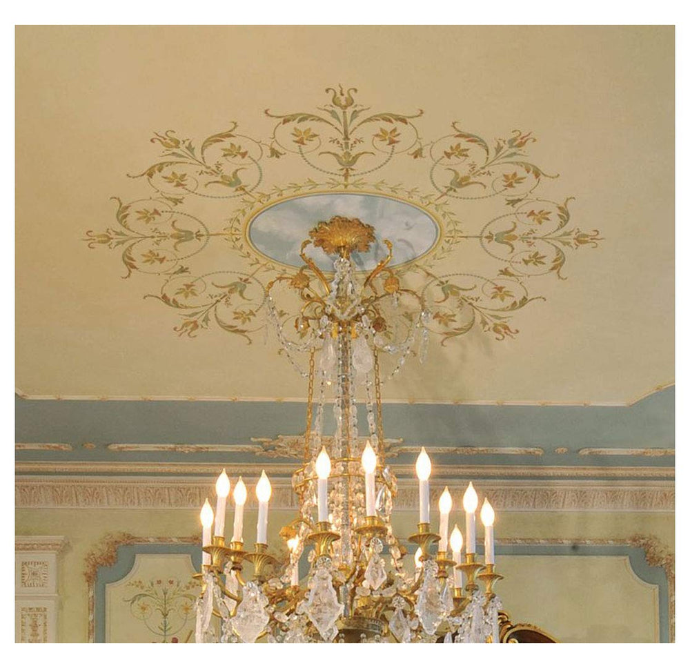 Classic French Decorative Stencil - From Where - 