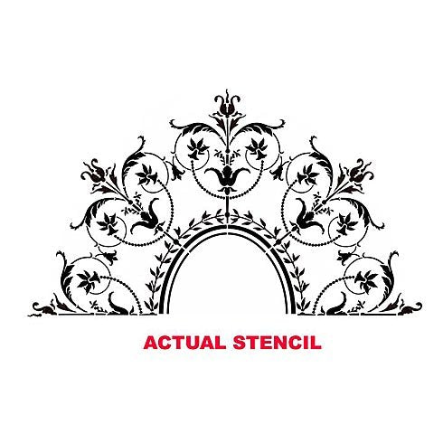 Classic French Decorative Stencil - From Where - 