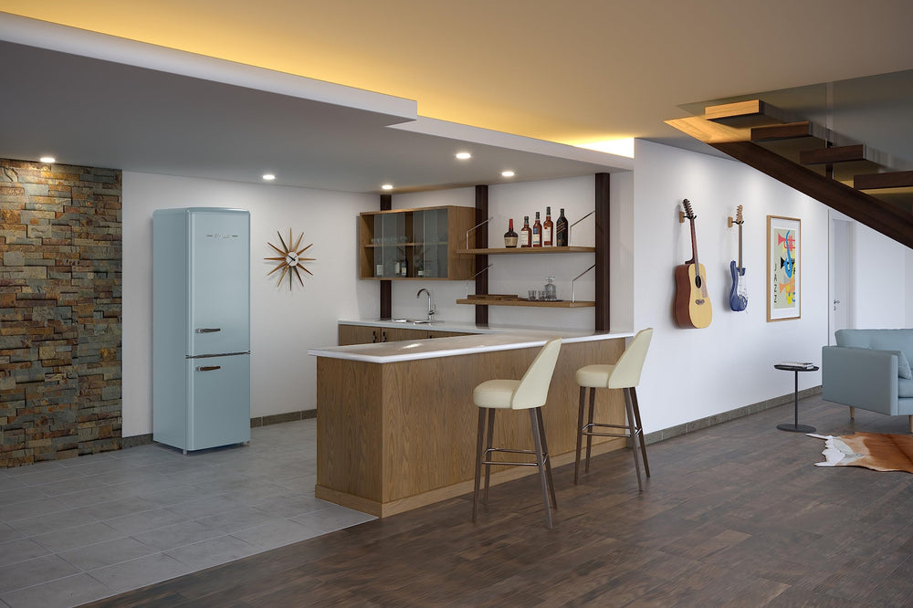 Classic Retro Electric Refrigerator - From Where - 