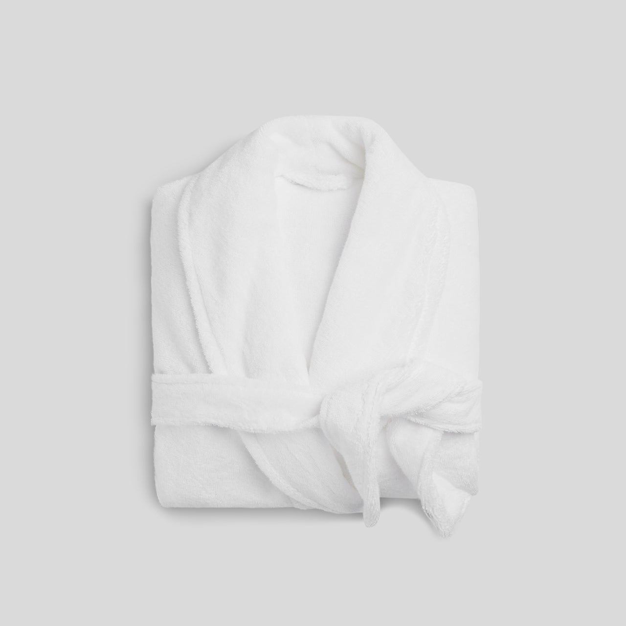 Classic Turkish Cotton Robe (White)