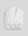 Classic Turkish Cotton Robe (White)