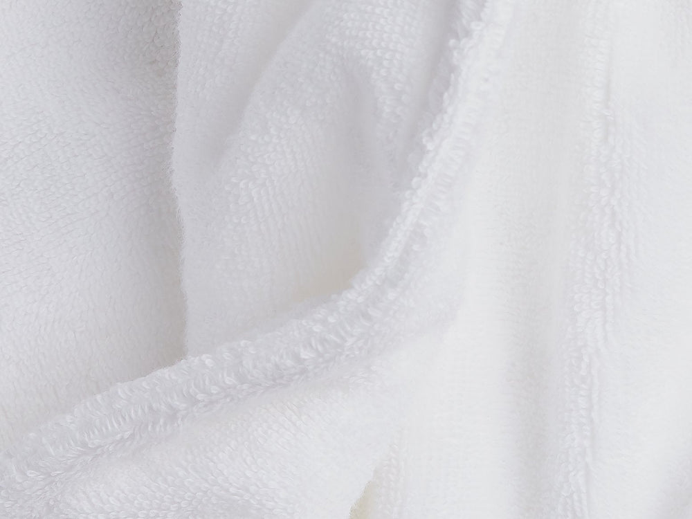 Classic Turkish Cotton Robe (White)
