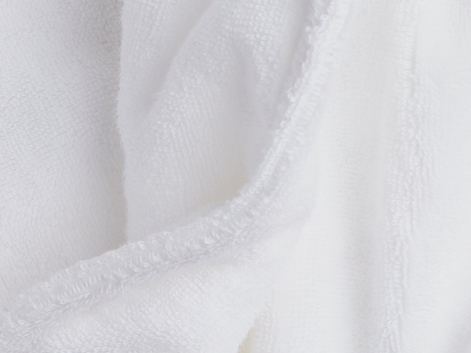 Classic Turkish Cotton Robe (White)