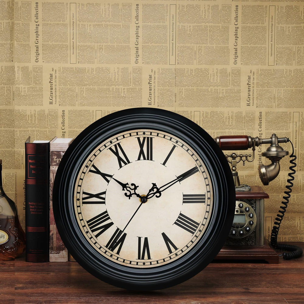 Classic Vintage Wall Clock - From Where - 
