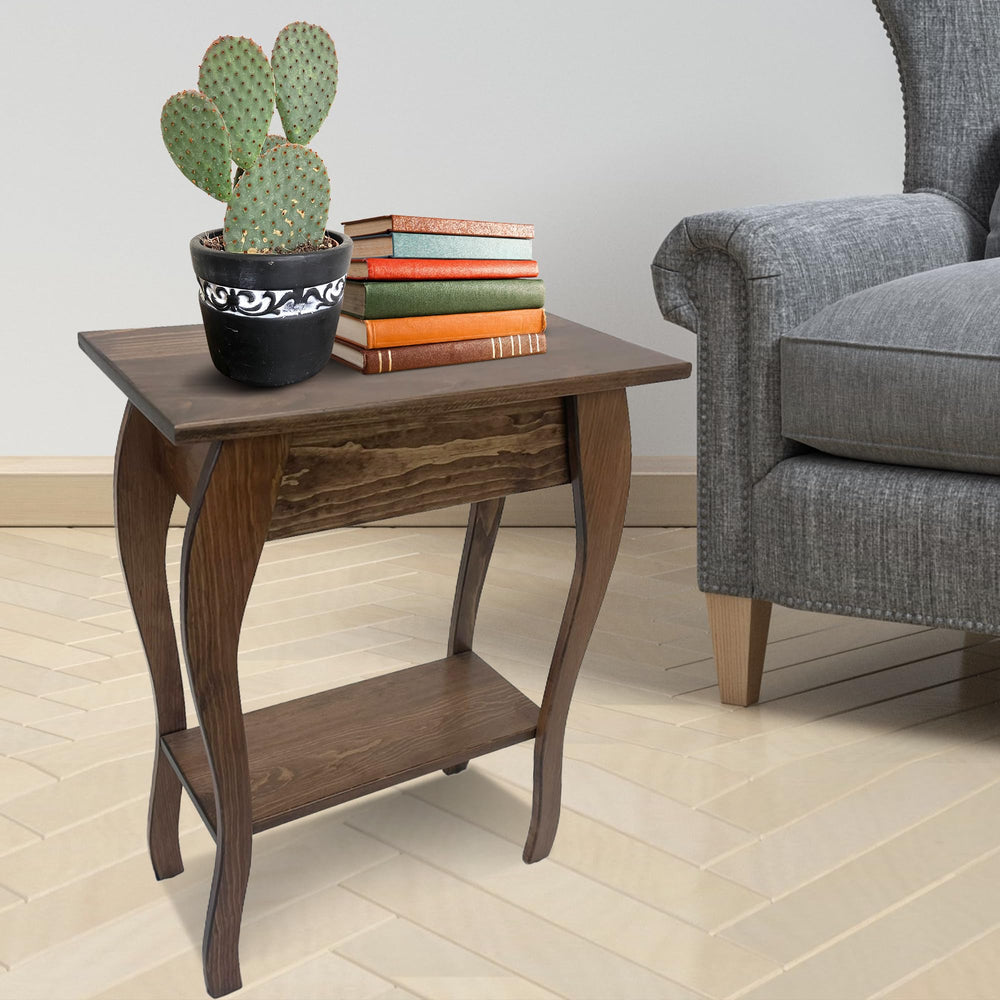 Classics Wooden End Table - From Where - 