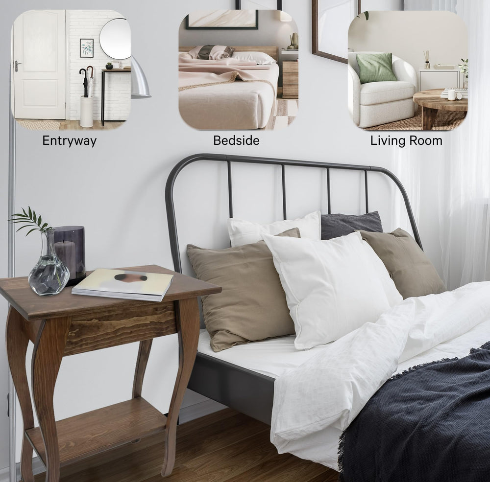 Classics Wooden End Table - From Where - 