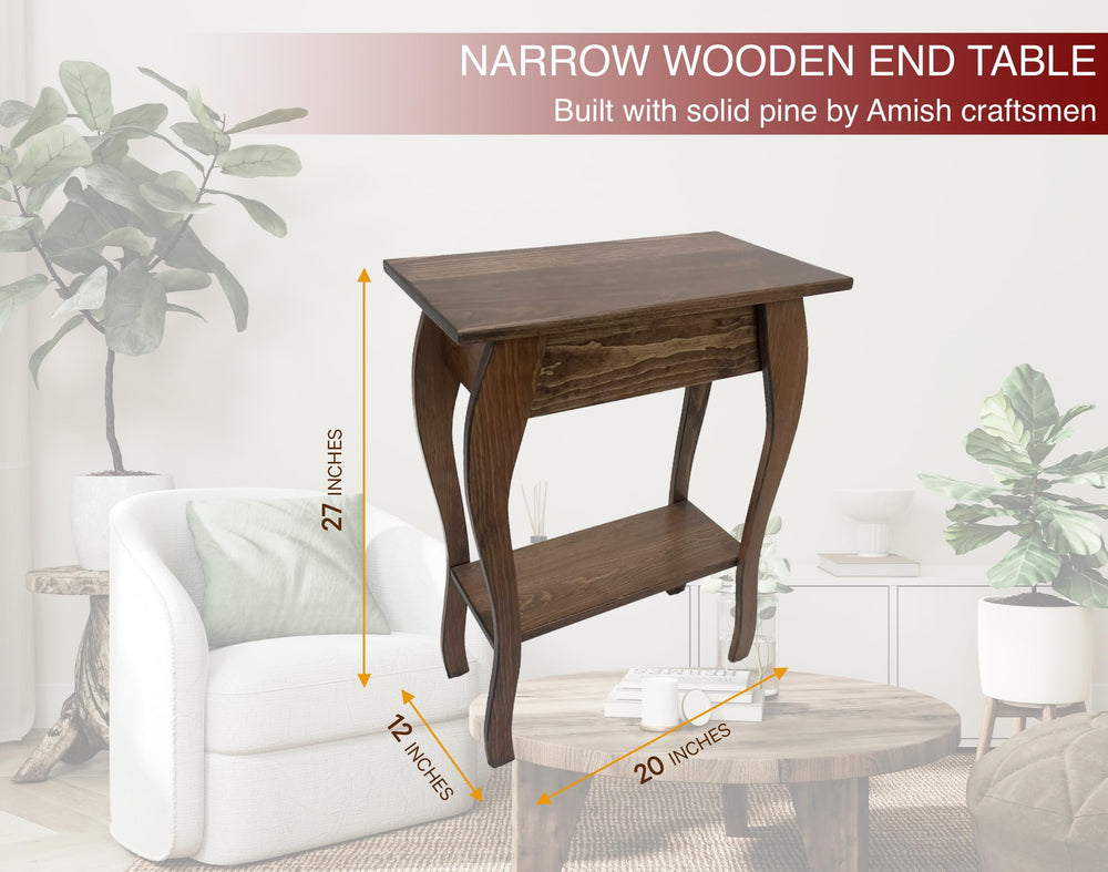 Classics Wooden End Table - From Where - 